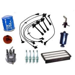 MAC 100% Spark Plug Wire Set Cap Rotor Plugs Air Gas Oil Replacement Part For Toyota Camry 2.2L 96