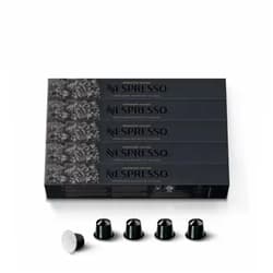 Nespresso Capsules OriginalLine Ristretto Intenso Coffee Pods, Brews, Dark Roast Espresso Coffee, 50 Count (Pack of 5)
