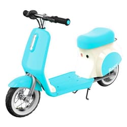 Razor Pocket Mod Petite - 12V Miniature Euro-Style Electric Scooter for Ages 7+, 100-watt Motor, Up to 40 min Ride Time, for Riders up to 110 lbs