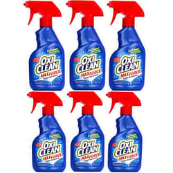 OxiClean Max Force Laundry Stain Remover Spray, 12 Fl Oz (Pack of 6)