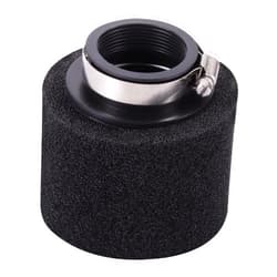 GOOFIT 45mm Black Straight Neck Foam Air Filter Sponge Cleaner Replacement for Scooter Dirt Pit Bike ATV 4 Wheeler CRF KLX
