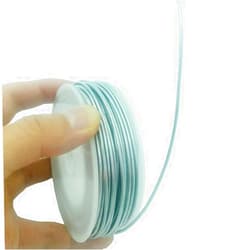 Welangle Multi Purpose Hot-dip Galvanized Iron Wire, Welangle 65.6ft Galvanized Hobby Wire (18 Gauge (1.2mm), Galvanized Iron Wire)