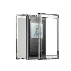 Bestforyou Sony A55 Case,Clear Crystal Transparent Front and Back Case Cover for Sony Walkman NW A50 A55 A56 A57 (Clear Black)