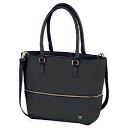 Wenger Women's Messenger, Black, 13 Inch Tote Bag