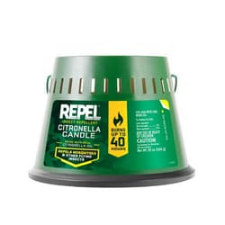 Repel Insect Repellent Citronella Candle, Triple Wick, 20-Ounce