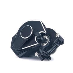 MORLORDY RC Metal Two Speed Transmission Case Gearbox Assembly for 1/24 RC Crawler Car Axial SCX24 Upgrades Parts Accessories