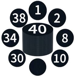 QOUBAI 60 Pcs 6