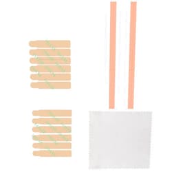Aniboow Plastic Slide Mount Adhesive Strips for Privacy Screen, Replacement Set of Holder Tabs Double Sided Adhesive Stickers for Computer Monitors and Laptops Privacy Filter