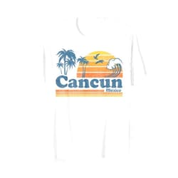 Retro Beach Vacation Summer Quotes Shirts & Gifts Cancun Mexico Beach Summer Vacation Sun Vintage 70's Retro T-Shirt