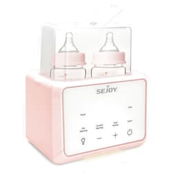 Sejoy Bottle Warmer for Baby, 6 in 1,breastmilk,Formula Milk Warmer,Baby Food Heating,Baby Water Warmer,Breast Feeding Essentials and Baby Bottle-Feeding Supplies