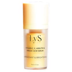 Love Yourself - LyS - Love Your Skin Lys by Misa Korean Vitamin C Serum for Face - For a Radiant Glow - Advanced Skincare with Vitamin E, Ferulic Acid & Arbutin - Brightens, Hydrates & Protects All Skin Types - Made in Korea