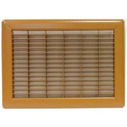 Imperial RG1258 Heavy Gauge Floor Return Air Grille, 8 x 8-Inch, Brown