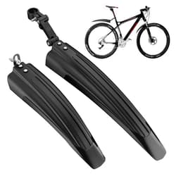 Cooryda Bicycle Fender Set, Adjustable Fender Set, Front and Rear Fenders, Quick Release Attachment, Widened and Thickened for Mountain Bike, City Bike 20-26 Inch Wheel Protection Fenders