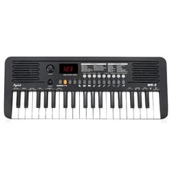 POGOLAB MK-2 37 Keys Kids Keyboard Piano, Portable Small Keyboard with 40 Songs, 200 Sounds, with MIDI Function, LED Display & Dual Speakers, Compact Mini Music Piano for Kids/Beginners (Black)