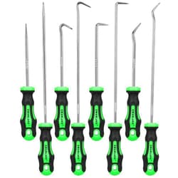 SWANLAKE GARDEN TOOLS 8-Piece Mini Hook and Pick Set, 4PCS 8.6'' & 4PCS 5.7'' Precision Automotive Picks Tools Set for Car Auto Oil Seal, Mechanic Lock Picking Kit, Puller Remover Tools