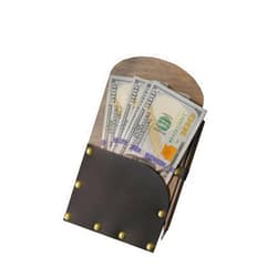 Kyivworkshop Check Holder with pen holder, Wooden Check Presenter (blank color)