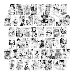 WOONKIT Anime Posters for Room Aesthetic, Anime Stuff, Bedroom Wall Dorm Decor, Manga Panels, Anime Wall Collage Kit, MHA Anime Posters Pack, Teen Room 50PCS 4X6 INCH