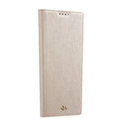 Smartist ViLi CPIX7P_BFVL-GD Flip Case for Google Pixel 7 Pro, Magnetic, Thin, Lightweight, Simple, Stand Function, Card Storage, Gold