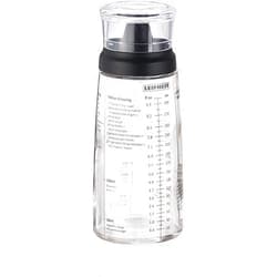 Leifheit Salad Dressing Shaker, Black/Transparent