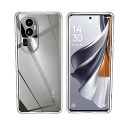 SHYXGLON for OPPO Reno 10 5G Case with Screen Protector, Reno10 5G Case Crystal Clear Ultra Thin Soft TPU Bumper Flexible Transparent Cover Gradient Rainbo Case for OPPO Reno 10 (Transparent)