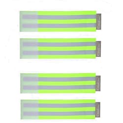 CitisKins Reflective Bands Baby Stroller Accessories High Visibility Reflective Straps Elastic Safety Reflecterband Reflector for Baby Strollers(4 Piecs)