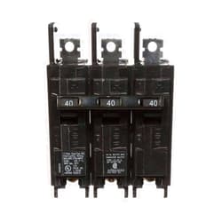 SIEMENS Circuit Breaker, 3Pole, 40A, BQ, 240V, 22kA