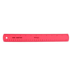 Westcott Shatterproof Ruler, 12-Inch, Pink (16011)