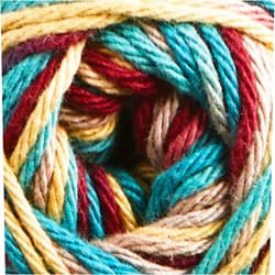 Village Yarn Craft Cotton Cone Solid Knit Afghan Kit