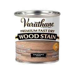 Rust-Oleum Varathane Premium Fast Dry Western Oak Wood Stain Half Pint