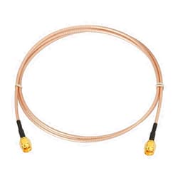 DHT Electronics RF coaxial coax assembly SMA male to SMA male 3ft