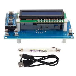 CHICIRIS Nuclear Radiation Detector Kit, DIY Digital Geiger Counter Tube Module Unassembled X β γ Ray Radiation Dosimeter, 4.3 X 2.6 X 1.9in