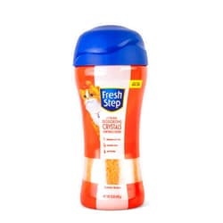 Fresh Step Litter Accessories Fresh Step Cat Litter Crystals In summer Breeze Scent | Cat Litter Box Deodorizer which Combats Odors and Neutralizes Smells to Keep Your Home Clean, 15 Ounces, Packaging may vary