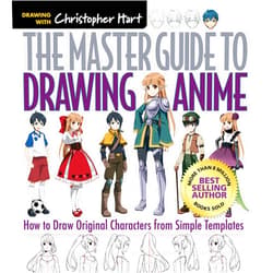 Christopher Hart The Master Guide to Drawing Anime: How to Draw Original Characters from Simple Templates – A How to Draw Anime / Manga Books Series (Volume 1)