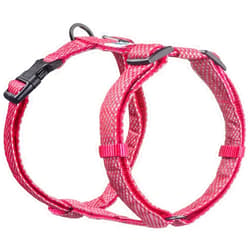 Embark Pets Embark Illuminate Reflective Dog Harness – Easy On and Off, No Choke Dog Walking Harness - Be Seen from All Angles - No Pull Dog Harness - Dog Harness for Medium Dogs No Pull, Pink Dog Vest.
