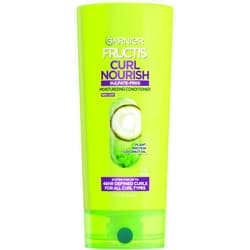 Garnier Fructis Curl Nourish Conditioner, Curly Hair Conditioner with Coconut Oil and Plant Protein, Up to 48HR Defined Curls for all Curl Types, 21 Fl Oz (Packaging May Vary)
