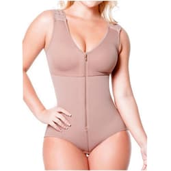 Sonryse Fajas Colombianas Postparto Reductoras y Moldeadoras Colombian Post-partum Shapewear Bodysuit for Women Tummy Control