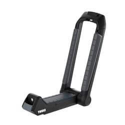 Thule Hull-a-Port Aero Rooftop Kayak Rack - Carries 1 kayak - Anti-theft design - Foldable design - Rubber padding mounting surface - Easy strap management - 75lb weight capacity