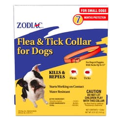 Zodiac Flea and Tick Collar for Dogs Small