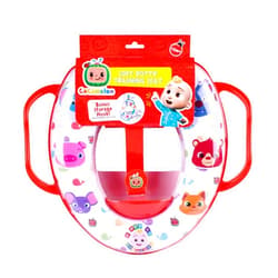 Sunny Days Entertainment CoComelon Soft Potty Training Seat, Red