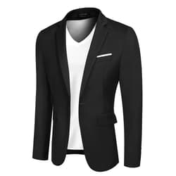 COOFANDY Mens Blazer Sport Coats Casual Slim Fit Suit Jacket Business One Button Blazers
