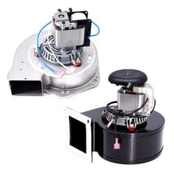 Criditpid Replacement A-E-027 Combustion Blower Fan & A-E-033 Convection Blower Fan Kit for Breckwell Pellet Stove P22, P23, P24, P26, P2000, Exhaust Blower for US Stove & USSC 5040 Pellet Stoves.