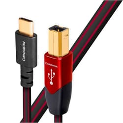 AudioQuest Cinnamon USB B to Type C Cable 1.5m USB B to C Cable