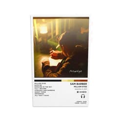 VTEVVBN Sam Barber - Million Eyes 2 Canvas Poster Bedroom Decoration Landscape Office Valentine's Birthday Gift Unframe-style12x18inch(30x45cm)