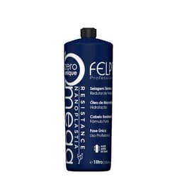 Felps Professional Omega - Thermal Sealing and Zero Unique Nanoplasty - Straightening & Smoothing Hair Treatment - Brazilian Keratin Blowout - Formaldehyde Free 1L/33.81oz
