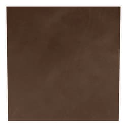 Leather Handcraft Supply Depot, Leather Rectangle (12 X 12 in.) from Full Grain Leather - Hobby Workshop, Sewing & DIY Project - Strong & Lightweight (2.6 to 2.8mm Thick, Bourbon Brown)