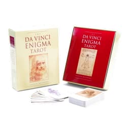 By Caitlín Matthews (Author) Da Vinci Enigma Tarot: (Tarot Kit Box Set with 78 Cards and Guide Book)