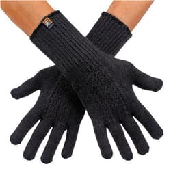 Evolution Knitwear Alpaca Mesh Knit Gloves - Super Soft Baby Alpaca - Made in the USA - Small