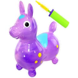 Gymnic Rody Bounce Horse Purple & Pink Swirl
