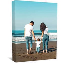 HOFO Personalized Wall Art with Your Photo on Canvas - Custom Canvas Prints for Family - Personalized Canvas Pictures for Wall to Print Framed (8