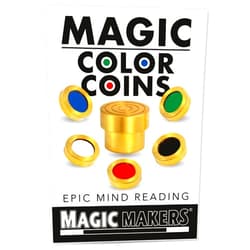 Magic Makers Magic Color Coins - Amazing Mind Reading Trick